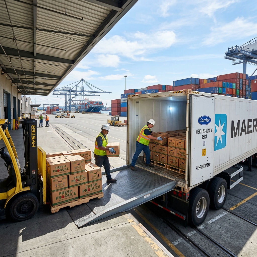 Real Container Loading